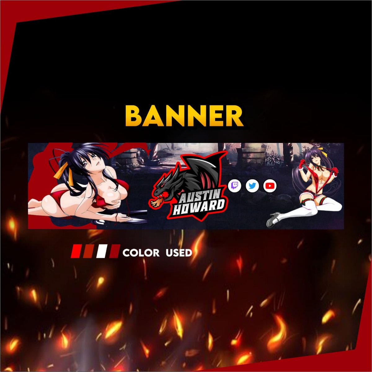 SparkingQuinn's tweet photo. Drew a banner for my client🔥🌟
#furry #furryart #furryfandom #furriesofinstagram #furrycommunity #fluffy #cute #furrycommission #fursona #illustration #digitalpainting  #vtuber #steamer #furryartist #furryoc #furrypride #furryartwork #fursuit #fursuiter #furrys #furrybanner https://t.co/w5hxpD73Ms