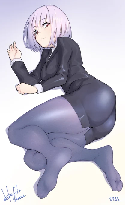寒いのでタイツ絵増えてもろて