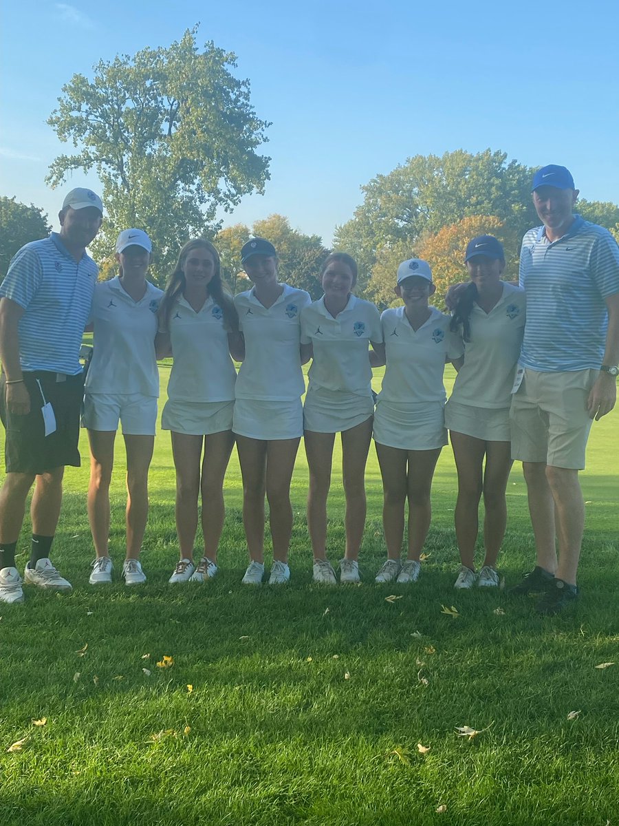Knights shot 363 today to finish in 9th place at the competitive BG Sectional. Senior Emily Torok played incredible shooting a 5 over 80.Unfortunately, with many of the best players in the state in our sectional, she fell one stroke short of advancing.Proud of our season Knights!