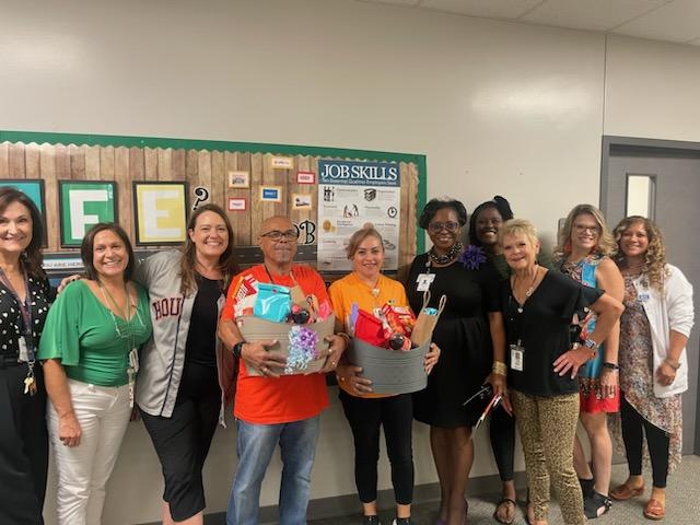 Diana C. Bell (@dcb_4466) on Twitter photo Today <a href="/VistasHSProgram/">Vistas HS Program</a> we honored 2 amazing custodians Mr. Herbert & Ms. Margarita. These 2 individuals go over and beyond the call of duty. We are bless to have such promising people on the team.
#Promise2Purpose
#WhatEverItTakes
<a href="/SarahDeckard1/">Sarah Deckard</a>
<a href="/susanmurphy101/">SusanMurphy</a> <a href="/KAdams_Vistas/">Kelle Adams</a> Today <a href="/VistasHSProgram/">Vistas HS Program</a> we honored 2 amazing custodians Mr. Herbert & Ms. Margarita. These 2 individuals go over and beyond the call of duty. We are bless to have such promising people on the team.
#Promise2Purpose
#WhatEverItTakes
<a href="/SarahDeckard1/">Sarah Deckard</a>
<a href="/susanmurphy101/">SusanMurphy</a> <a href="/KAdams_Vistas/">Kelle Adams</a>