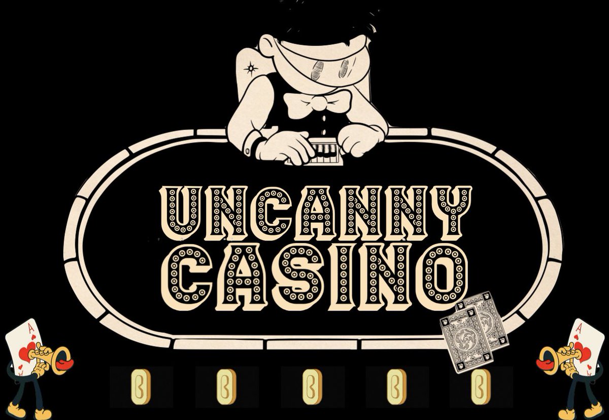 UncannyCC's tweet photo. The Uncanny Casino is officially Open!

FREE TO EVERYONE!
All within Discord!

1️⃣ Collect Coins Daily
2️⃣ Win Coins Daily
3️⃣ Play Blackjack and Poker
4️⃣ Buy in the Store or Enter Raffles
5️⃣ Tip Coins to new holders
6️⃣ Buy/Sell an Uncanny NFT with Coins
https://t.co/F6ZkY5XJvd 

🧵 Let’s get into the details…

We still have PASSIVE STAKING
BUT NOW WE HAVE ANOTHER WAY TO EARN!

No Digital Asset is needed to join the Uncanny Casino in Discord!

All you need to do to collect everyday is be in the discord and press a button to collect daily! 

1️⃣ Collect Coins Daily
- There is a daily collection channel where you will be timed out from gaining more coins for free every 24 hours

2️⃣ Win Coins Daily
- Holder Giveaways and more will take place daily along with many other ways to earn coins 

3️⃣ Play Blackjack and Poker
- Play Blackjack hands with your Coins or Play Poker with others and Win Coins

4️⃣ Buy in the Store or Enter Raffles
- Buy Items in the Uncanny Store with the Coins earned or Enter a Raffle
- Tons of Prizes Digital Assets, to Apparel & more will be available!

5️⃣ Tip Coins to new holders
- Whenever someone enters the Uncanny Country Club, members will be able tip them with coins to start there journey with us

6️⃣ Buy/Sell an Uncanny NFT with Coins
- Coins stay with the NFT and transfer to the new holder when purchased 
- Stack up Coins daily to increase the value

More updates to come*

Tokenized Discord - All of this powered by our good friends @badbearsio 

See Discord for Official Rules.