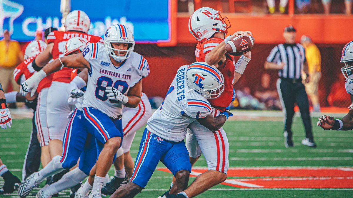 QuinWebb_'s tweet photo. #AGTG Blessed and honored to have received my first D1 offer from LA tech University ! @SR_scouting @daingerfieldath https://t.co/yuK0HkJ8N8
