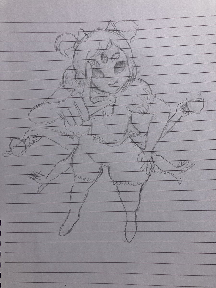 souI_X3's tweet photo. Shading was lazy af
Also the sketch https://t.co/nchnSoi1Lz