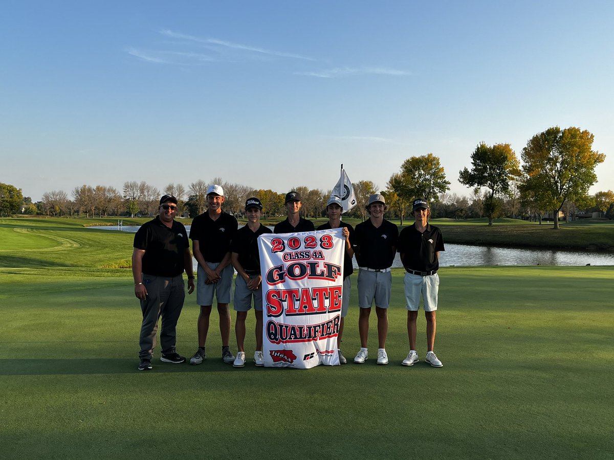 ACHSBoysGolf's tweet photo. On to State! See you at Otter Creek on Friday!
Congratulations Jag Golfers!
⛳️🐾🙌
#everyday #everyround #everyshot
@BriarwoodAnkeny
@golfottercreek https://t.co/dmSsZuyV9j