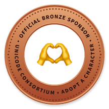 unicode's tweet image. Unicode thanks Blue Jays Twitter, our newest Bronze Sponsor! #UnicodeSponsor unicode.org/consortium/ado…