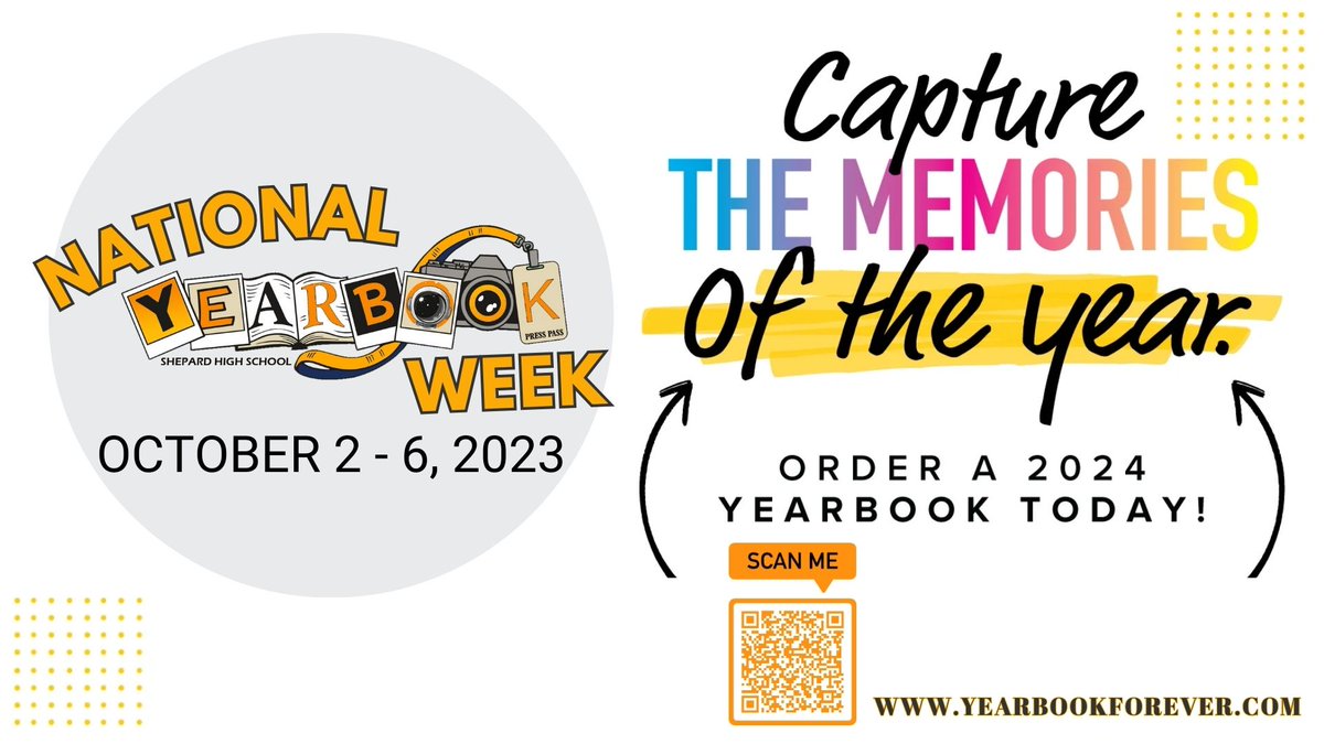 ShepardYearbook's tweet photo. Happy #NationalYearbookWeek! Don't forget to pre-order your copy of the 2024 yearbook before we are SOLD OUT. Use the coupon code of "ASTRO24" to get $5 off at https://t.co/JppKixzPbo https://t.co/6DoyVawhhm