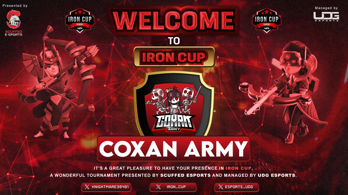CoxanArmy's tweet photo. Super excited about this tourney! Goodluck to everyone involved! https://t.co/MrEsTNGwIn