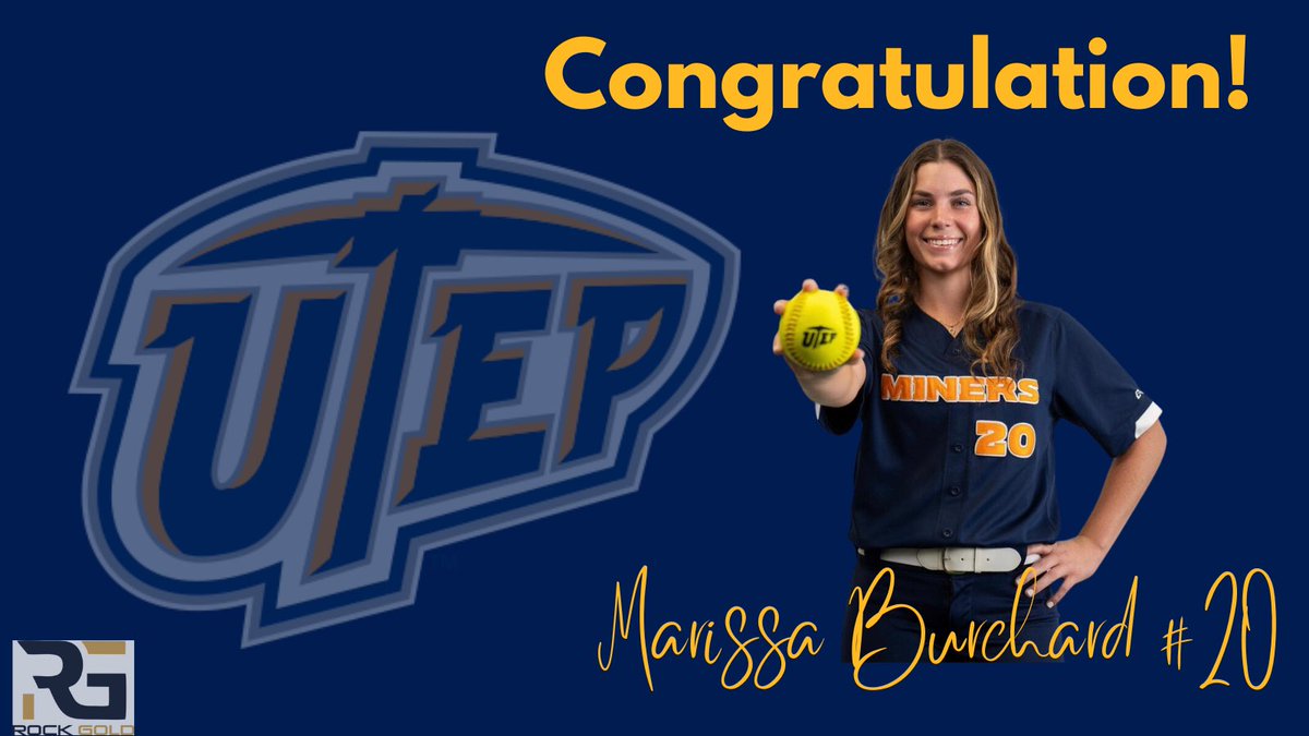 Rock Gold Manetta (@rockgoldmanetta) on Twitter photo Congratulations to <a href="/MarissaBurchard/">Marissa Burchard</a> on Your Commitment to Play <a href="/UTEPSoftball/">UTEP Softball</a> . Love your RockFam๐ค #RockFam #RockonTop #Minerssoftball Congratulations to <a href="/MarissaBurchard/">Marissa Burchard</a> on Your Commitment to Play <a href="/UTEPSoftball/">UTEP Softball</a> . Love your RockFam๐ค #RockFam #RockonTop #Minerssoftball