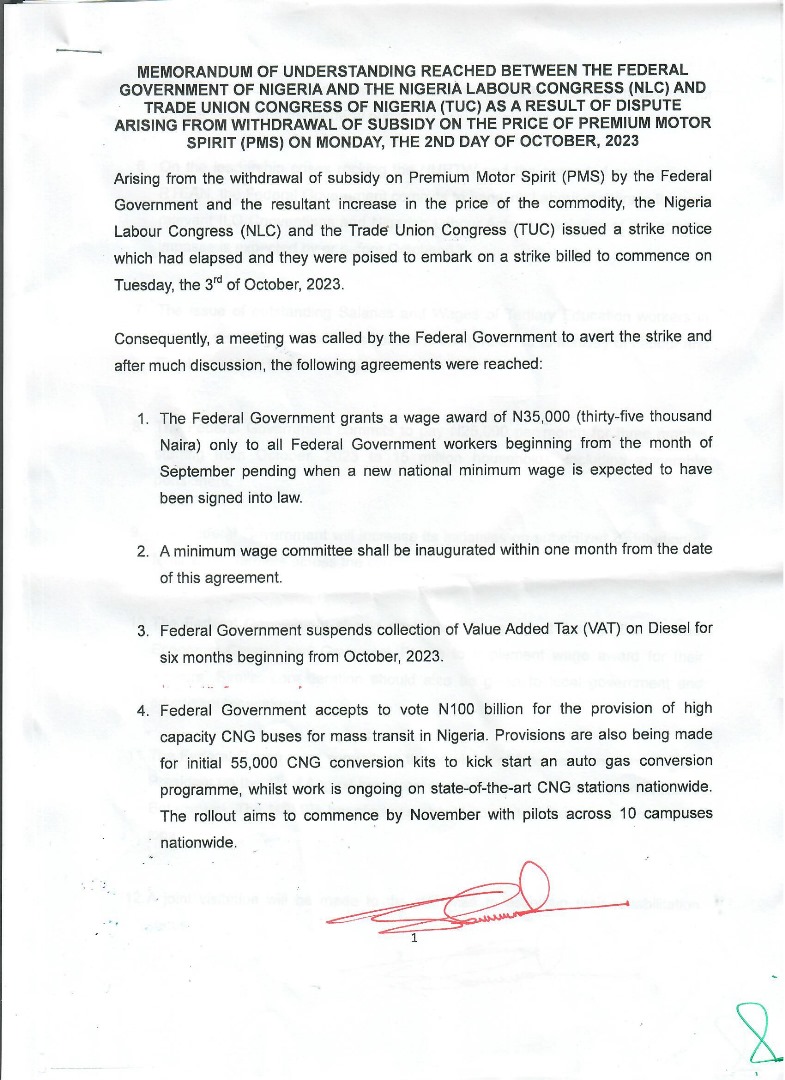 Nigeria Labour Congress HQ tweet media