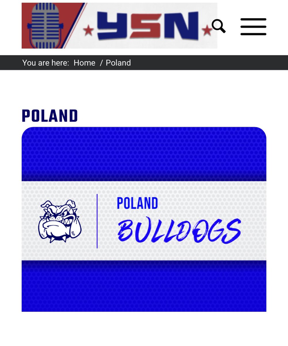 Poland Seminary Bulldogs Football tweet media
