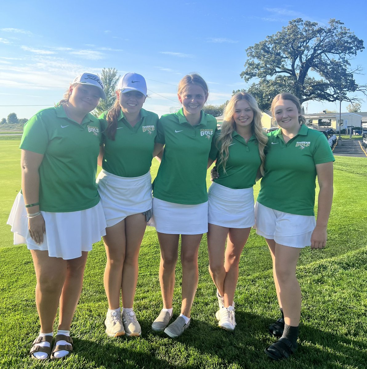 Congrats on a great season Lady Vikings!   The day didn’t turnout the way we wanted but not for lack effort. Thanks Macy Grover our senior captain for an awesome four years!  #girlsgolfrocks