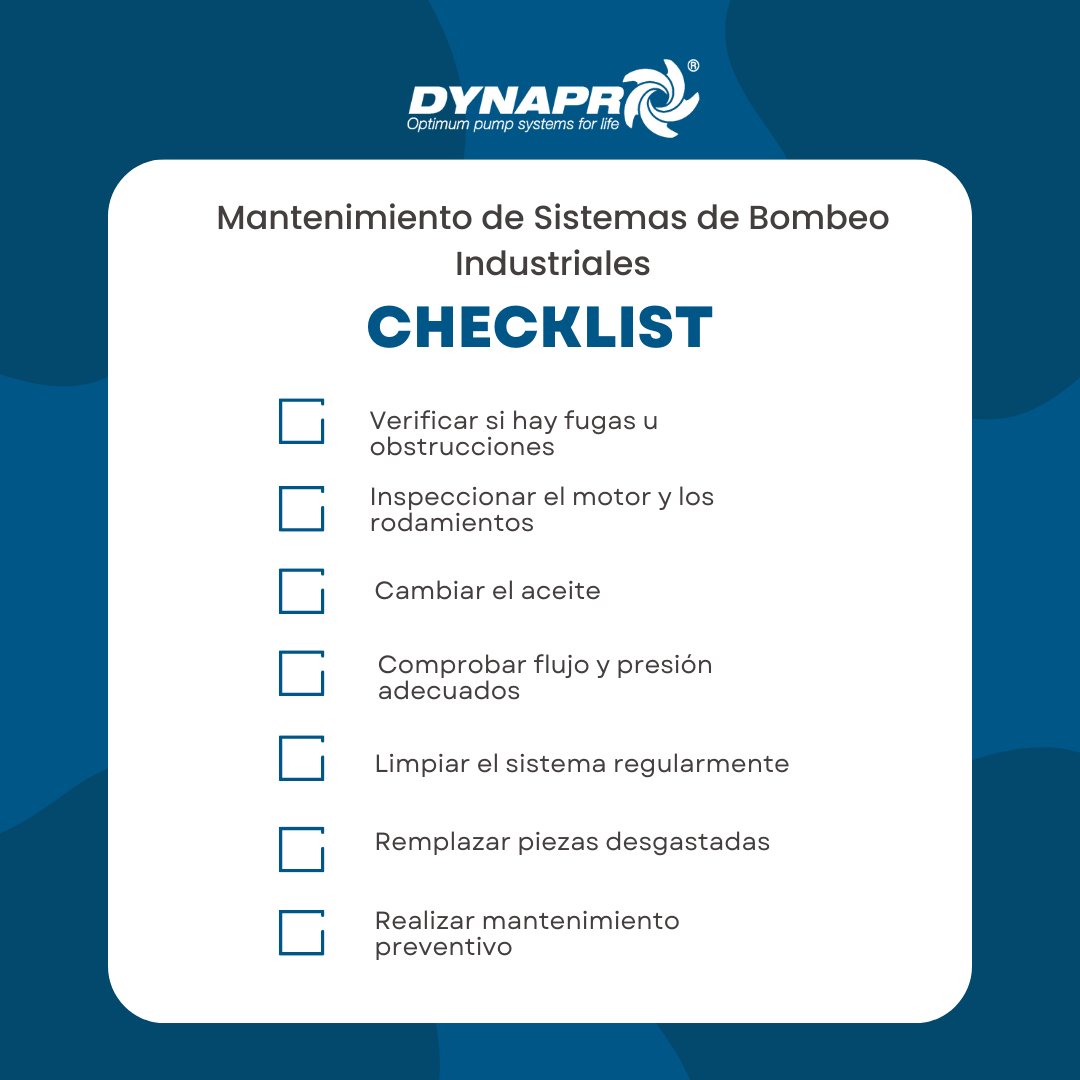 DynaproPumpsLAT's tweet image. No olvides revisar y mantener en buen estado tu #SistemaDeBombeo, ¡cada aspecto cuenta para que tu operación sea más eficiente! 
-
#SistemasDeBombeo #OperaciónEficiente #Eficiencia #Optimización