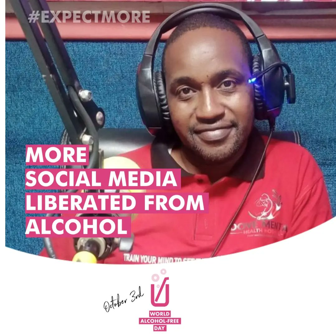 gracefulyouth's tweet photo. World Alcohol-free Day 3rd October 2023
This year we focus on showing that the current alcohol norm is not good enough for people, expecting more from our social environments and relations.
#expectmore
#WAFD23🇰🇪 
#wafd23 https://t.co/1e4bJpBrVR