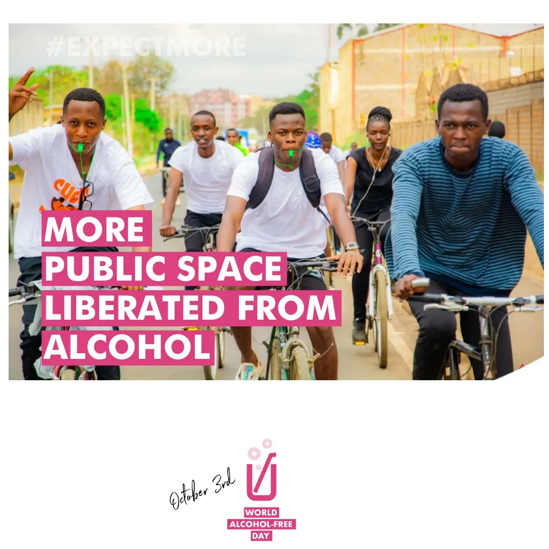 gracefulyouth's tweet photo. World Alcohol-free Day 3rd October 2023
This year we focus on showing that the current alcohol norm is not good enough for people, expecting more from our social environments and relations.
#expectmore
#WAFD23🇰🇪 
#wafd23 https://t.co/1e4bJpBrVR