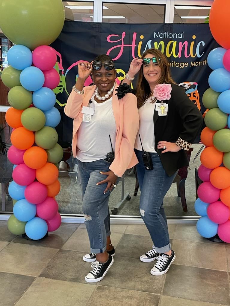 Diana C. Bell (@dcb_4466) on Twitter photo <a href="/VistasHSProgram/">Vistas HS Program</a> Principal <a href="/SarahDeckard1/">Sarah Deckard</a> twined, yes twined with Associate Principal <a href="/DianaCBell2/">Ms. Dee</a>. Can you tell us apart?
<a href="/susanmurphy101/">SusanMurphy</a>
<a href="/JessicaKromholz/">Jessica (Haddox) Kromholz</a> <a href="/KAdams_Vistas/">Kelle Adams</a>
#VikingNation
#WhatEverItTakes
#KleinISD
#Promise2Purpose <a href="/VistasHSProgram/">Vistas HS Program</a> Principal <a href="/SarahDeckard1/">Sarah Deckard</a> twined, yes twined with Associate Principal <a href="/DianaCBell2/">Ms. Dee</a>. Can you tell us apart?
<a href="/susanmurphy101/">SusanMurphy</a>
<a href="/JessicaKromholz/">Jessica (Haddox) Kromholz</a> <a href="/KAdams_Vistas/">Kelle Adams</a>
#VikingNation
#WhatEverItTakes
#KleinISD
#Promise2Purpose