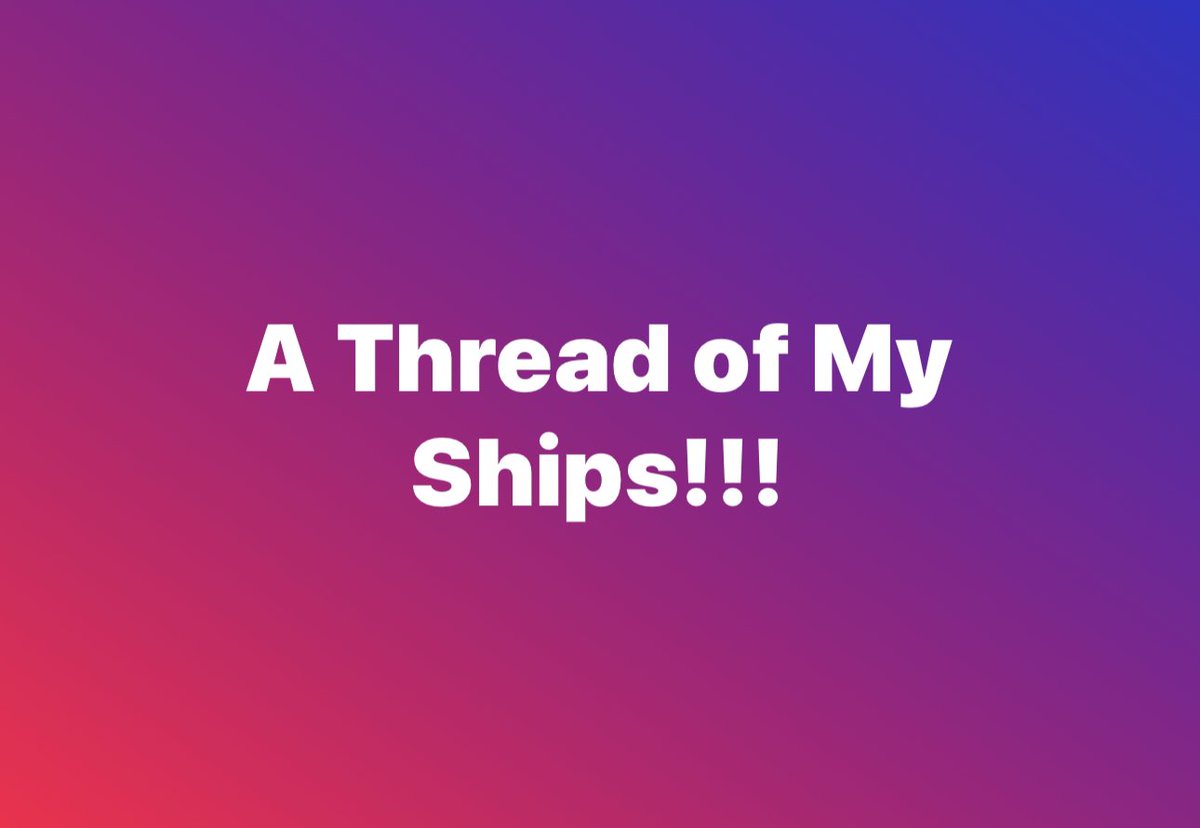 ChabbyFriz's tweet image. I wanted to do a Thread of my Fav ships..Buckle up because this is going to be fun & crazy!!! For me…😝