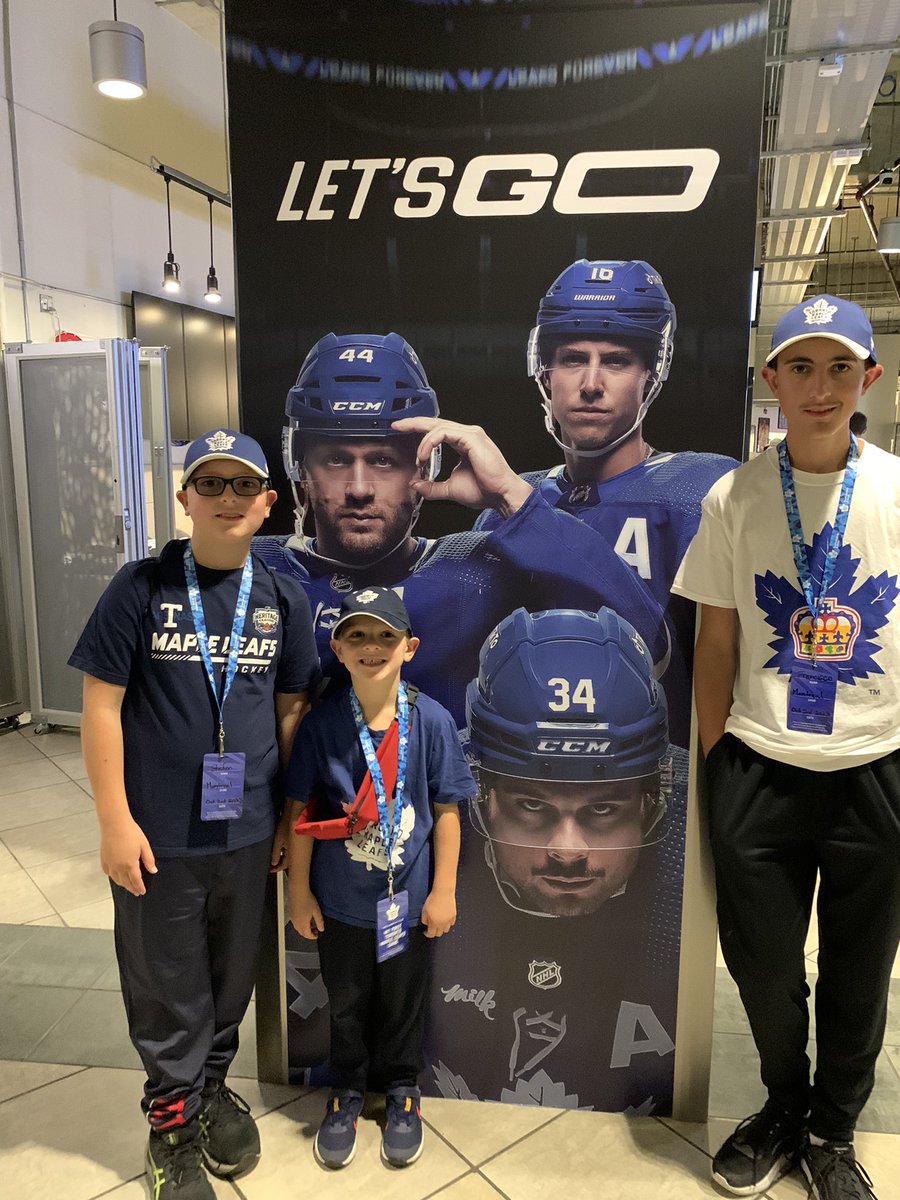 First Leafs Game #LeafsForever