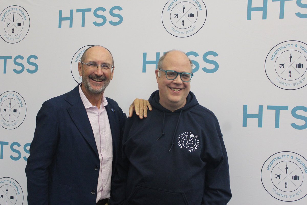 htssociety's tweet photo. We had so much fun at the HTSS Welcome Event! Thanks everyone for coming out and making it fun! @HTMtorontomet @FDimanche https://t.co/Bqso1Czotb
