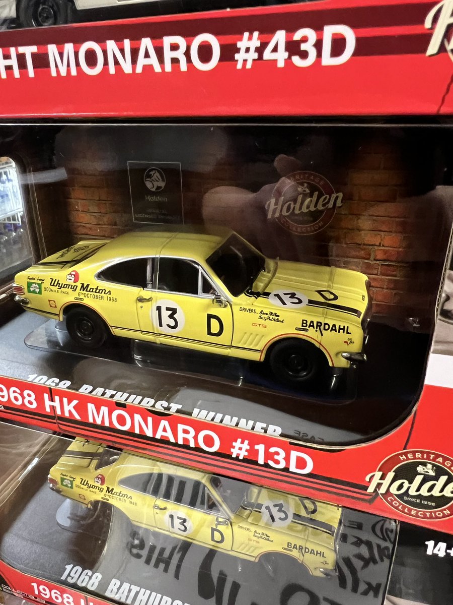 uppersturtstore's tweet photo. #1968 #bathurst #winner #hk #monaro have just arrived at the #uppersturtgeneralstore drop in any day between 10-4pm for a great range of #diecast #vehicles  1:32 #scale https://t.co/w5UrYtaTZH
