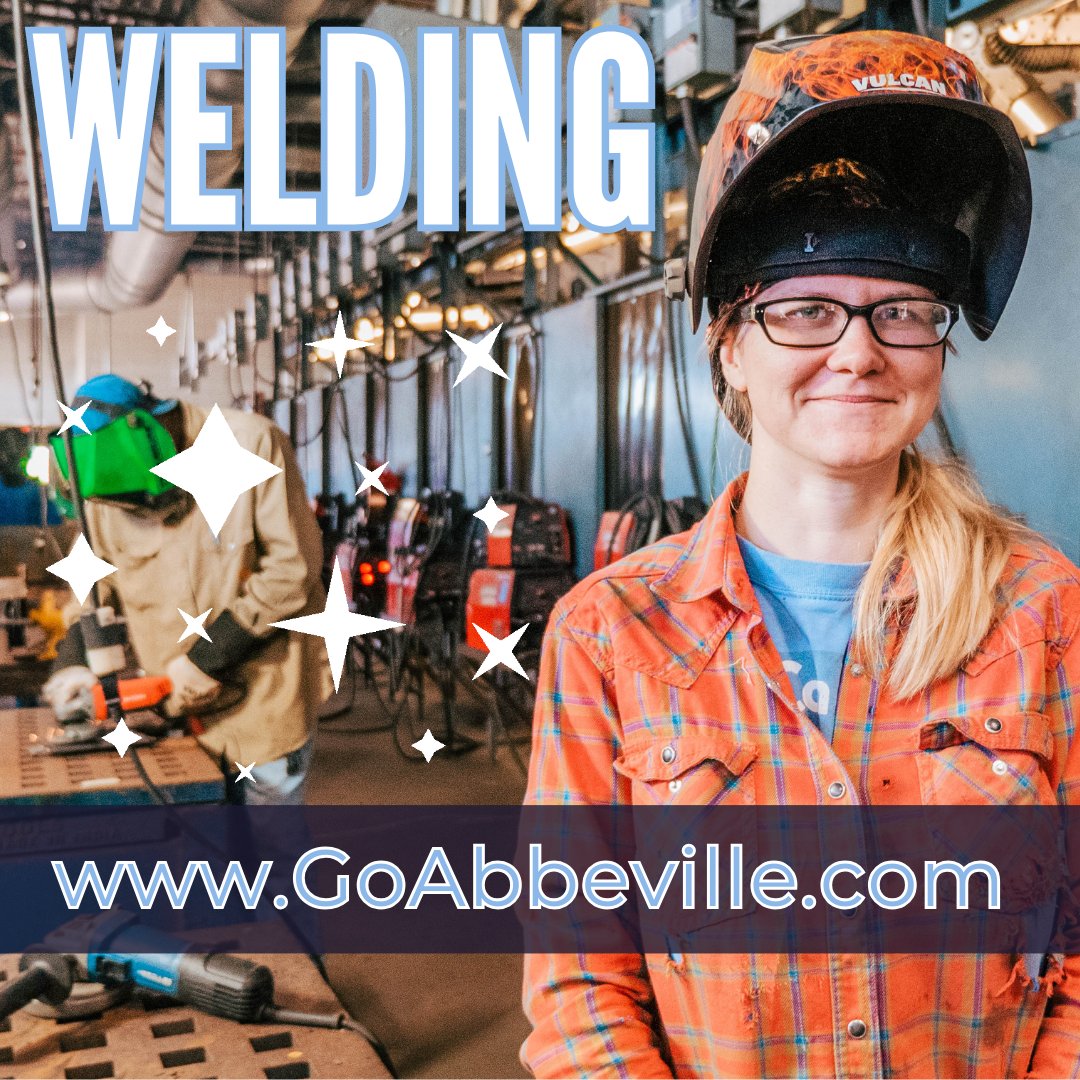 solaccofficial's tweet photo. It's #LAMfgWeek and we're giving a shoutout to all our amazing welders! Want to join the ranks of these skilled professionals? Enroll now for the Spring semester at our Gulf Area Campus in Abbeville and ignite your welding career: https://t.co/qHYi8V3kao. #SLCCAbbeville https://t.co/Un3fFNxHOO