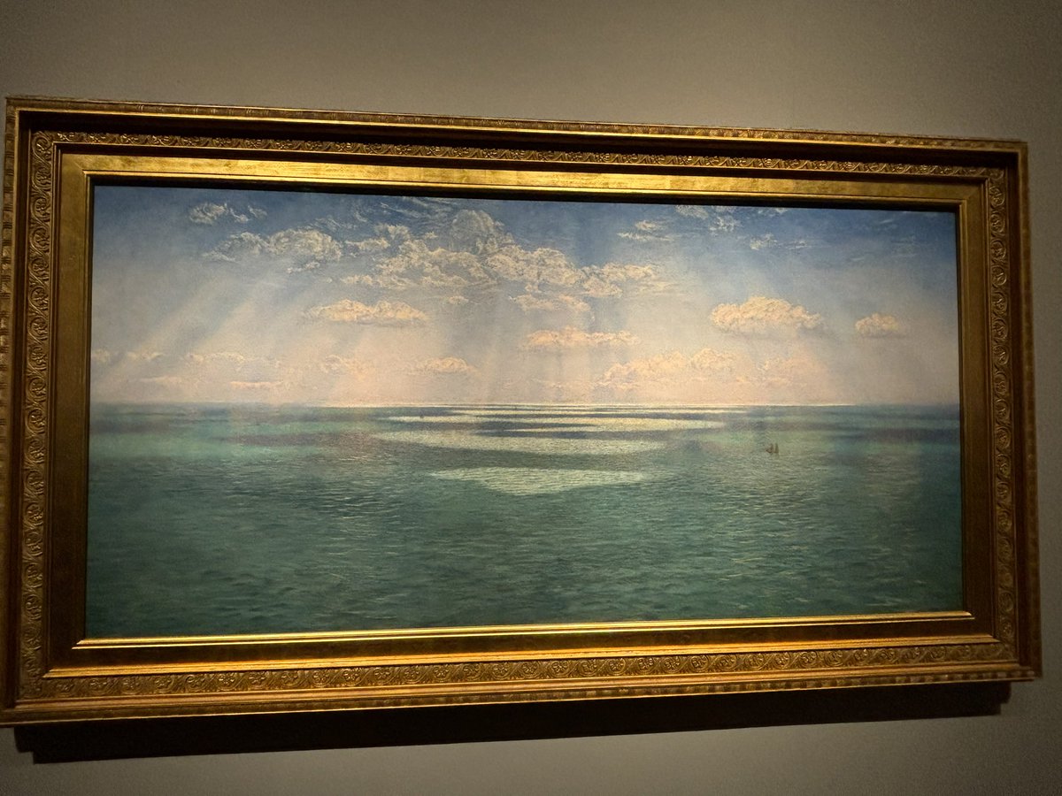 nyuuui_design's tweet photo. 滑り込みでテート光の美術展行ってきた。
光を崇高の対象としたり、忠実に再現しようとしたり、色との関係に着目したり…
時代や人によって捉え方が異なっていて面白かった〜！ https://t.co/6cDfElyw02