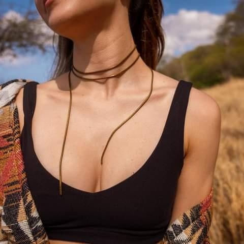 3 more wrap rat snake necklaces just added to the shop! 🐍
Made from brass/48in. Length