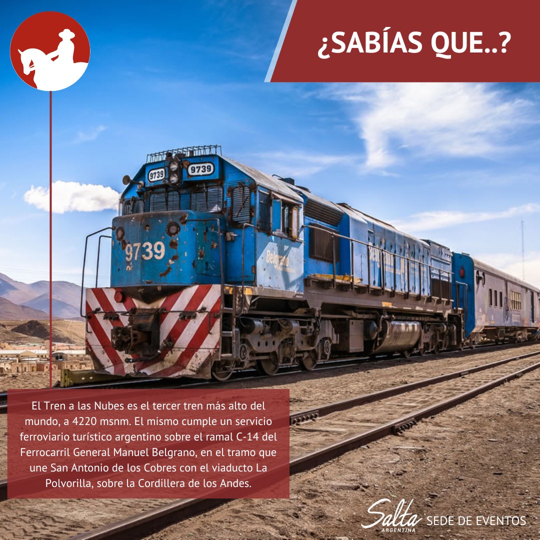 #Trenalasnubes #Salta #SaltaConvention #SaltaSededeEventos #TurismodeReuniones
