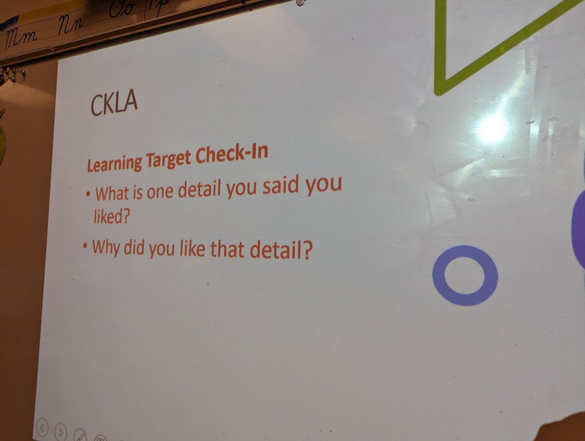 Day 18: In today's CKLA lesson, we continued planning our Food Memory narratives. After showing how I had listed all of the events of my story about *trying* to make molten chocolate cake, students wrote the events to their stories. Then they shared with a partner for feedback.