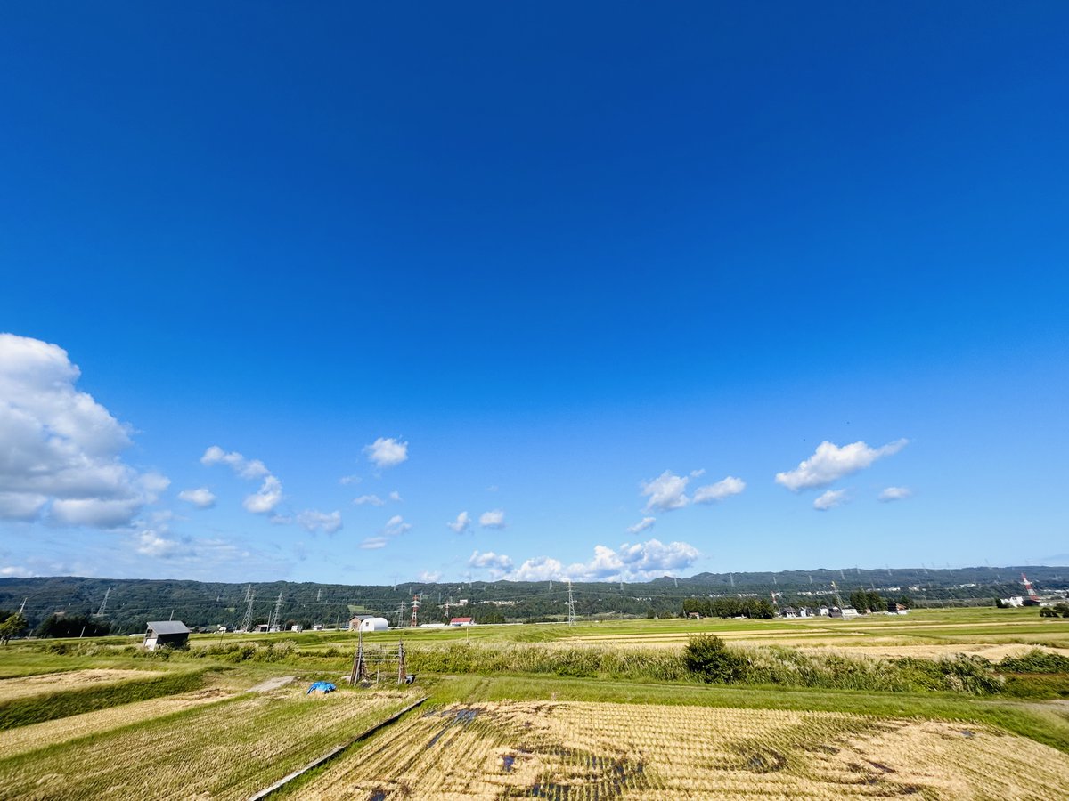 おはようございます！
今日の十日町市は晴れ☀

今日も１日頑張りましょう😊

#企業公式が毎朝地元の天気を言い合う
#新潟県 #十日町市