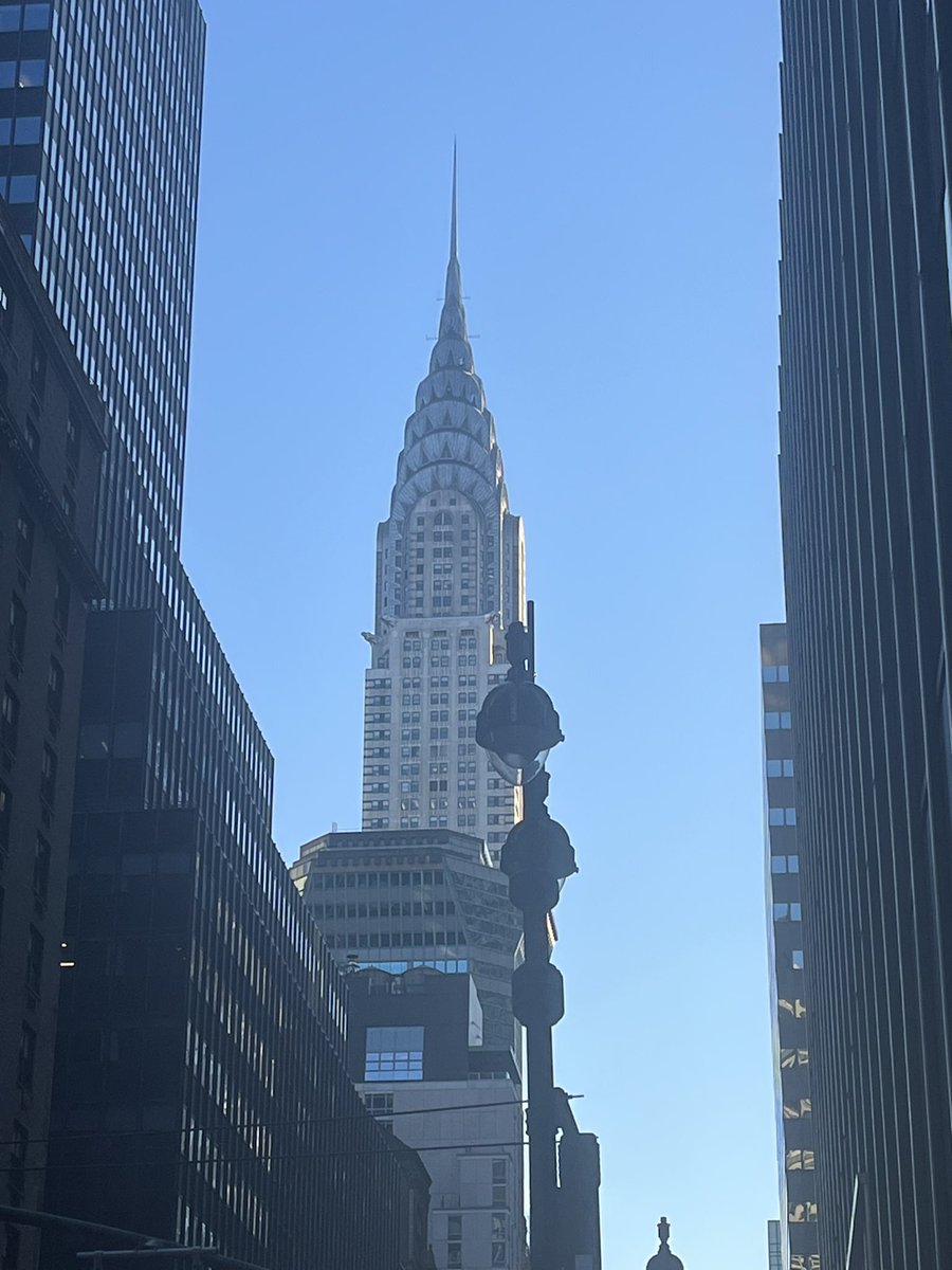 Wonderfully sunny NY today 😎