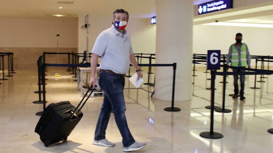 danishdsooza's tweet photo. @tedcruz Tell us more about “fleeing the state” Mr. Podcast… https://t.co/KjFdUPcdoP