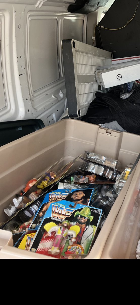 Just bought one of the biggest collections ever @thehasbook <a href="/world_figure/">The World Of Wrestling FigureNation</a> <a href="/FullyPoseable/">Fullyposeablepodcast</a>