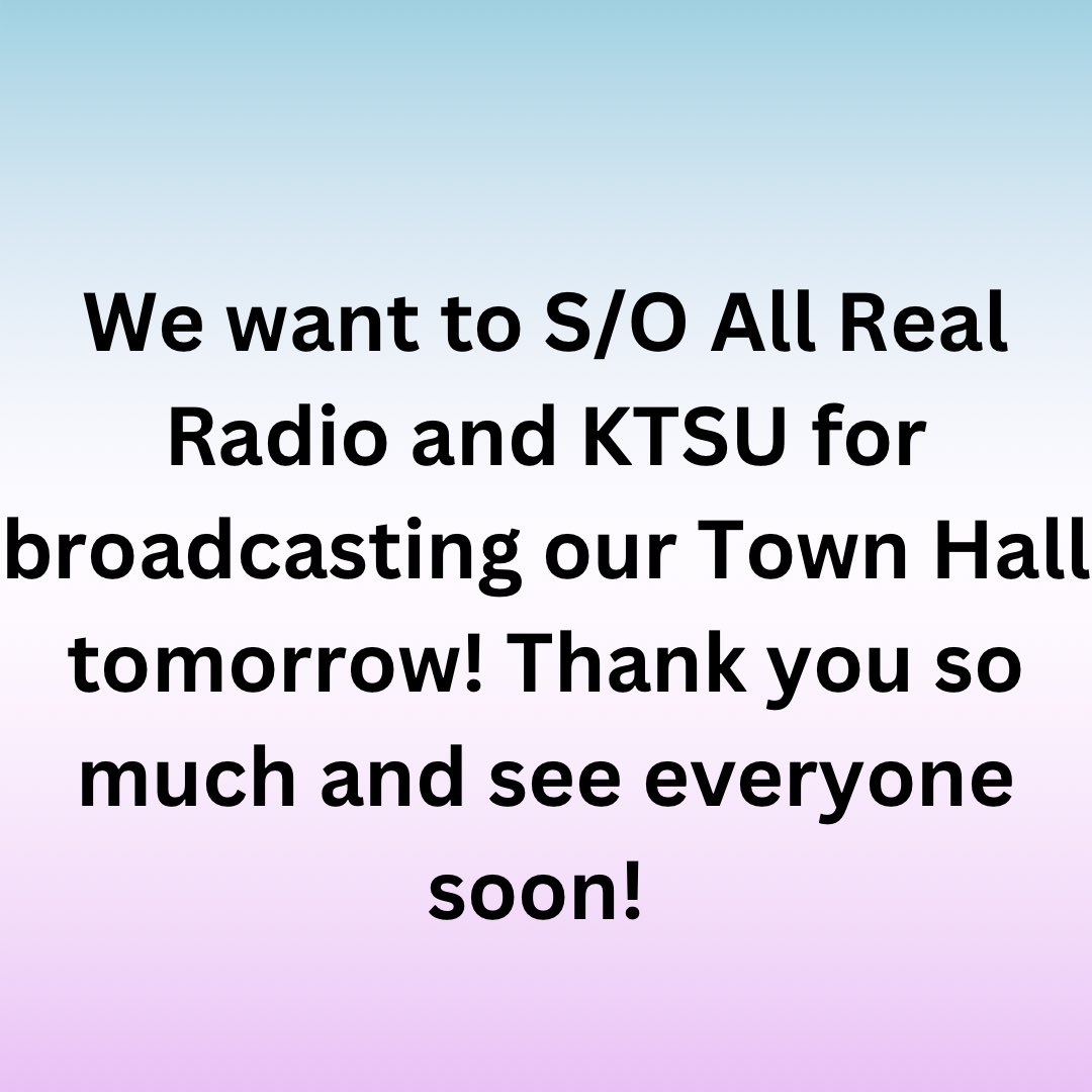 RISE Houston (@rise_hou_tx) on Twitter photo Thank you so much to <a href="/AllRealradio/">All Real Radio</a> and <a href="/officialKTSU909/">KTSU 90.9FM</a> for broadcasting our Town Hall. See you all tomorrow at 6:30 PM at the Montrose Center in Room 106/107! Thank you so much to <a href="/AllRealradio/">All Real Radio</a> and <a href="/officialKTSU909/">KTSU 90.9FM</a> for broadcasting our Town Hall. See you all tomorrow at 6:30 PM at the Montrose Center in Room 106/107!