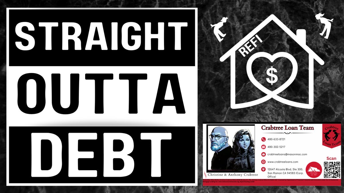 CrabtreeLT's tweet photo. Crabtree Loans! Straight outta funds at the end of the month? Not on our watch! π‘π° We're here to make your home-owner dreams come true. #StraightOuttaMortgages #HomeSweetLoan #RealEstateRap #StraightOuttaDebt #CashOutRefinance #CrabtreeLoans https://t.co/IURZZKfnA6