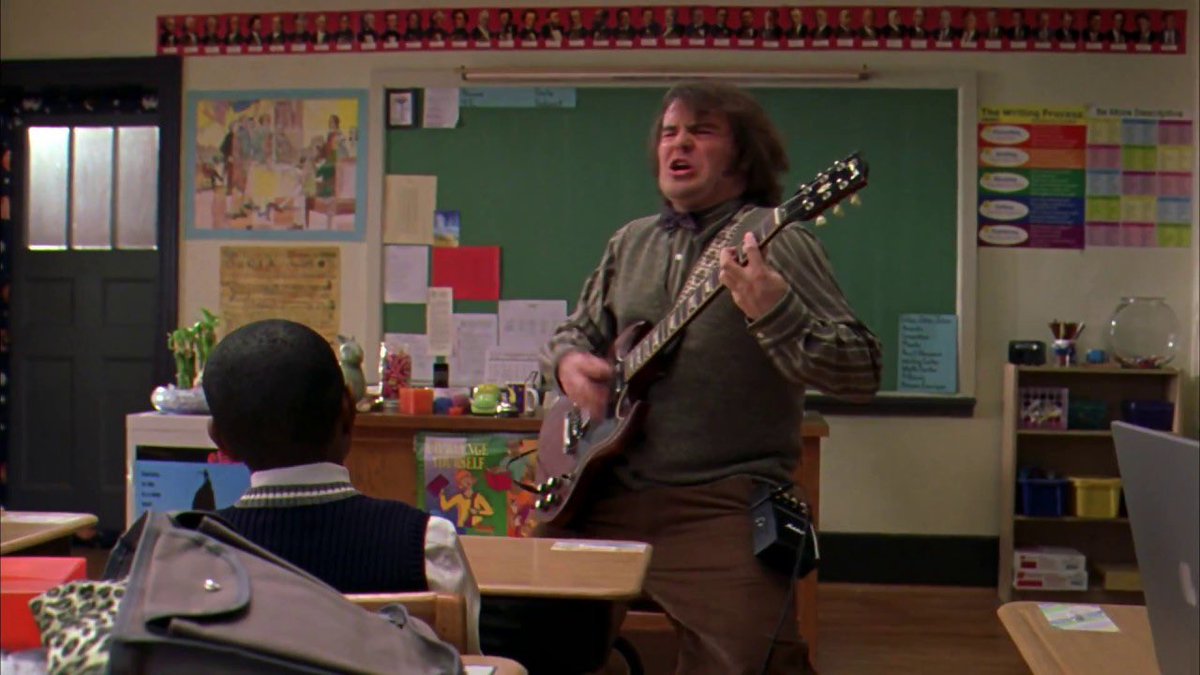 DiscussingFilm's tweet photo. 20 years ago today, ‘SCHOOL OF ROCK’ was released in theaters. https://t.co/FAIyBN6t4H
