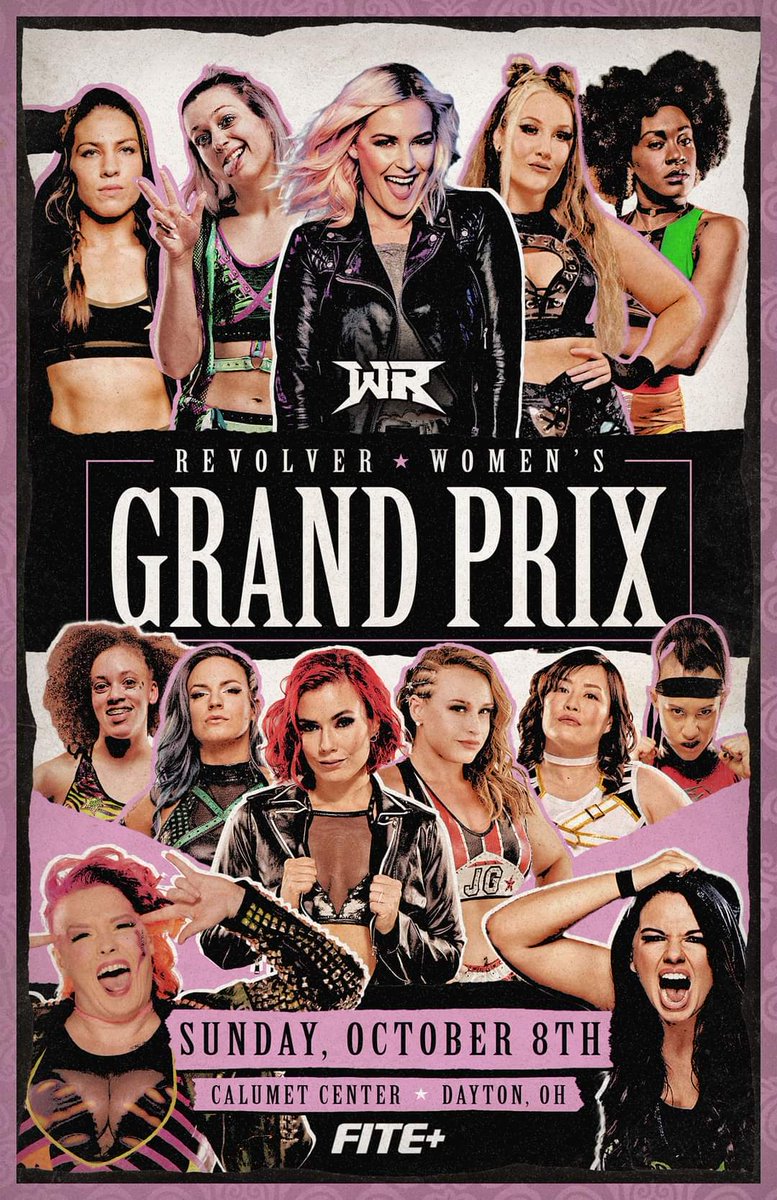 PWRevolver's tweet photo. THIS SUNDAY, 10/8 - 3 p.m.

#RevolverGrandPrix

Dayton, OH
LIVE on @FiteTV +

🎟️ https://t.co/2DCiGH0Qn4 https://t.co/F9oh6r92mL