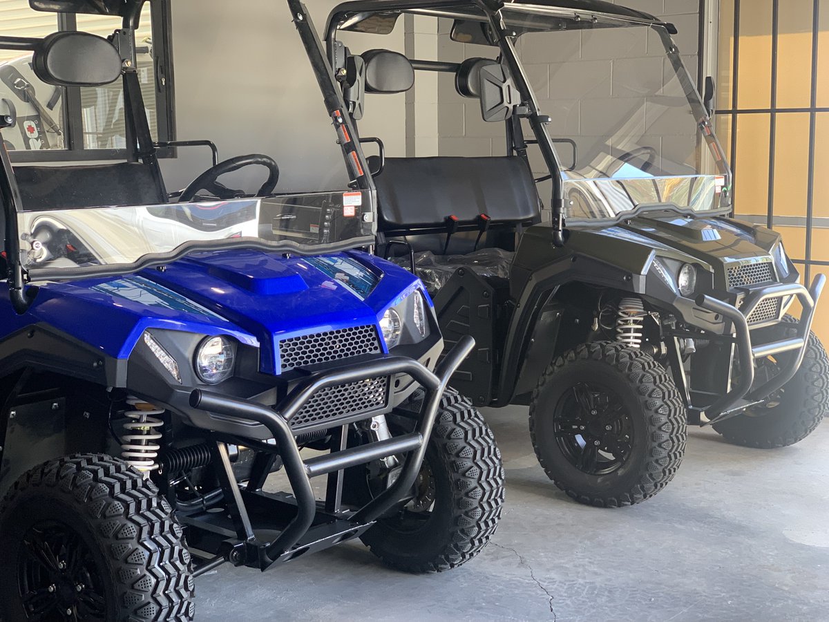 GroupWingman's tweet image. The Linhai Electric 50DU side-by-side is available in Blue or Green. Australia-wide delivery and finance available. 

For more information about this vehicle visit wingmanmg.com.au

#wingmanmotorgroup #offroad #electricvehicles #sidebyside #hunting #fishing #golf #utv