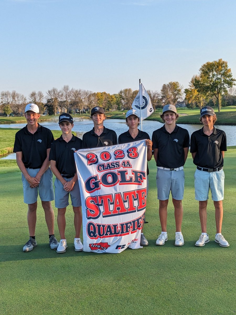 Jaguars_AD's tweet photo. . @ACHSBoysGolf  is on to State!!  Second place finish today at Districts!  Congrats Coaches and Players!

#iahsgolf @IHSAA  #GoJags https://t.co/N3BRL6AzGm