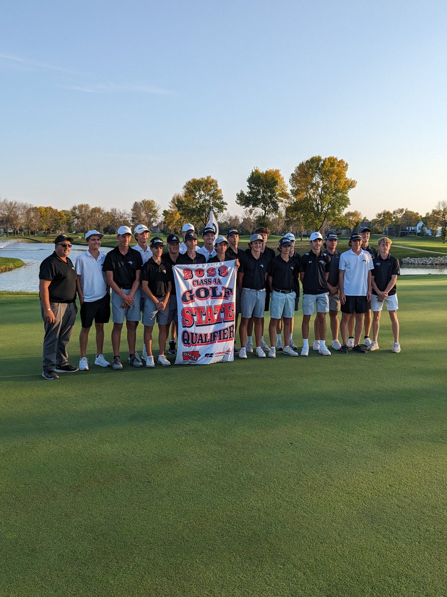 Jaguars_AD's tweet photo. . @ACHSBoysGolf  is on to State!!  Second place finish today at Districts!  Congrats Coaches and Players!

#iahsgolf @IHSAA  #GoJags https://t.co/N3BRL6AzGm