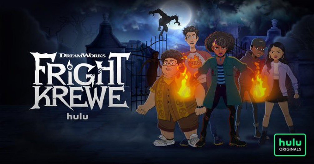iopictures's tweet photo. Watch FRIGHT KREWE on @Hulu this Halloween! #DeathNight https://t.co/WMRwgPrNvn