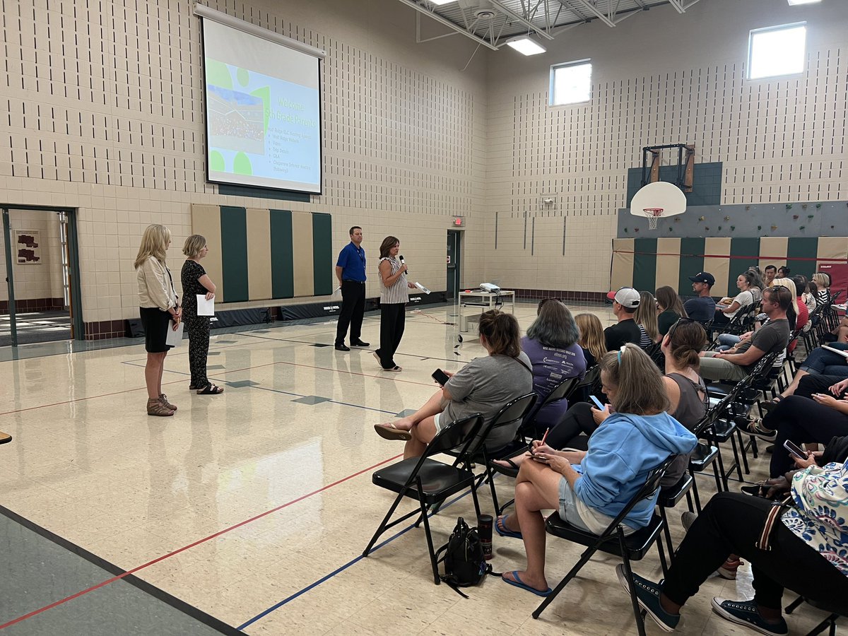 Wolf Ridge Parent Information Night!  Thank you 5th grade families for coming tonight.  We look forward to a great trip!