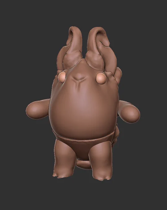 息抜きに作ってるウサギちゃんです 