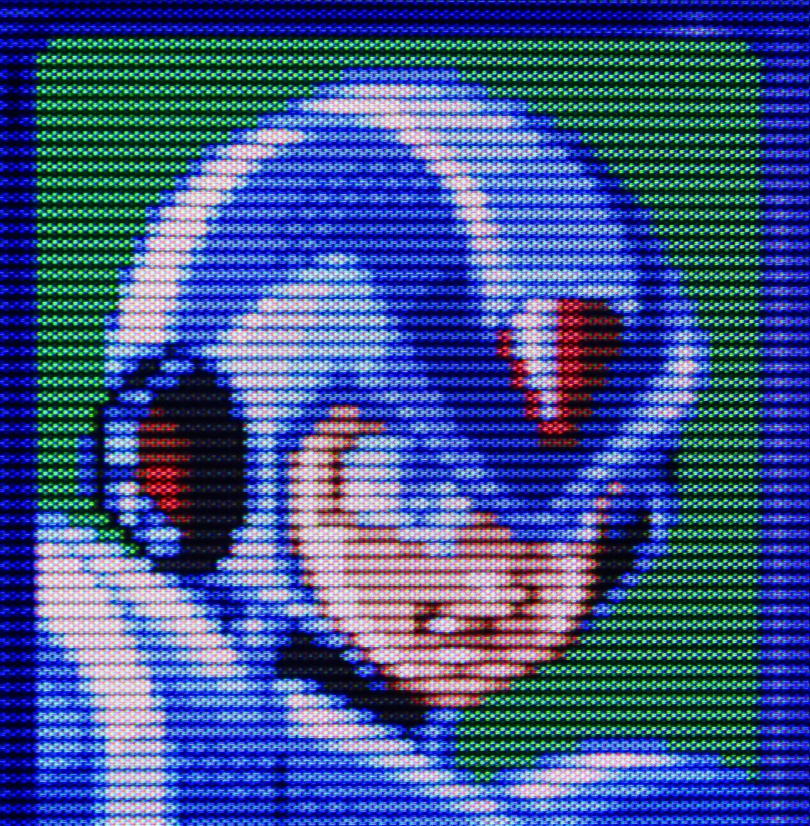 5Xpixels's tweet photo. Everyone likes Mega Man! 
...but what about Mega Man Sharp vs Mega Man CRT Pixels? 👀
Mega Man X4
Sega Saturn Console Hardware
Retrotink 4K (scaler) settings 
Both upscaled to 4k 
1. Sharp Pixels | HDR OFF 
2. Photo of an OLED LG C9: Hi Res Dot Mask | HDR ON
#RETROGAMING https://t.co/ChH7bK0xXT