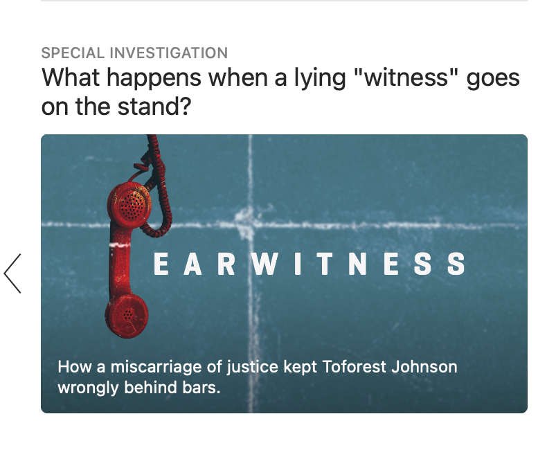 bshelburne's tweet photo. I've never encountered a case so riddled with appalling injustice. That's why I spent more than 2 years putting together an 8-part podcast to document how this innocent man ended up on death row and why he is STILL there despite the prosecutor calling for a new trial. 3/4 https://t.co/GBsq1e61ma