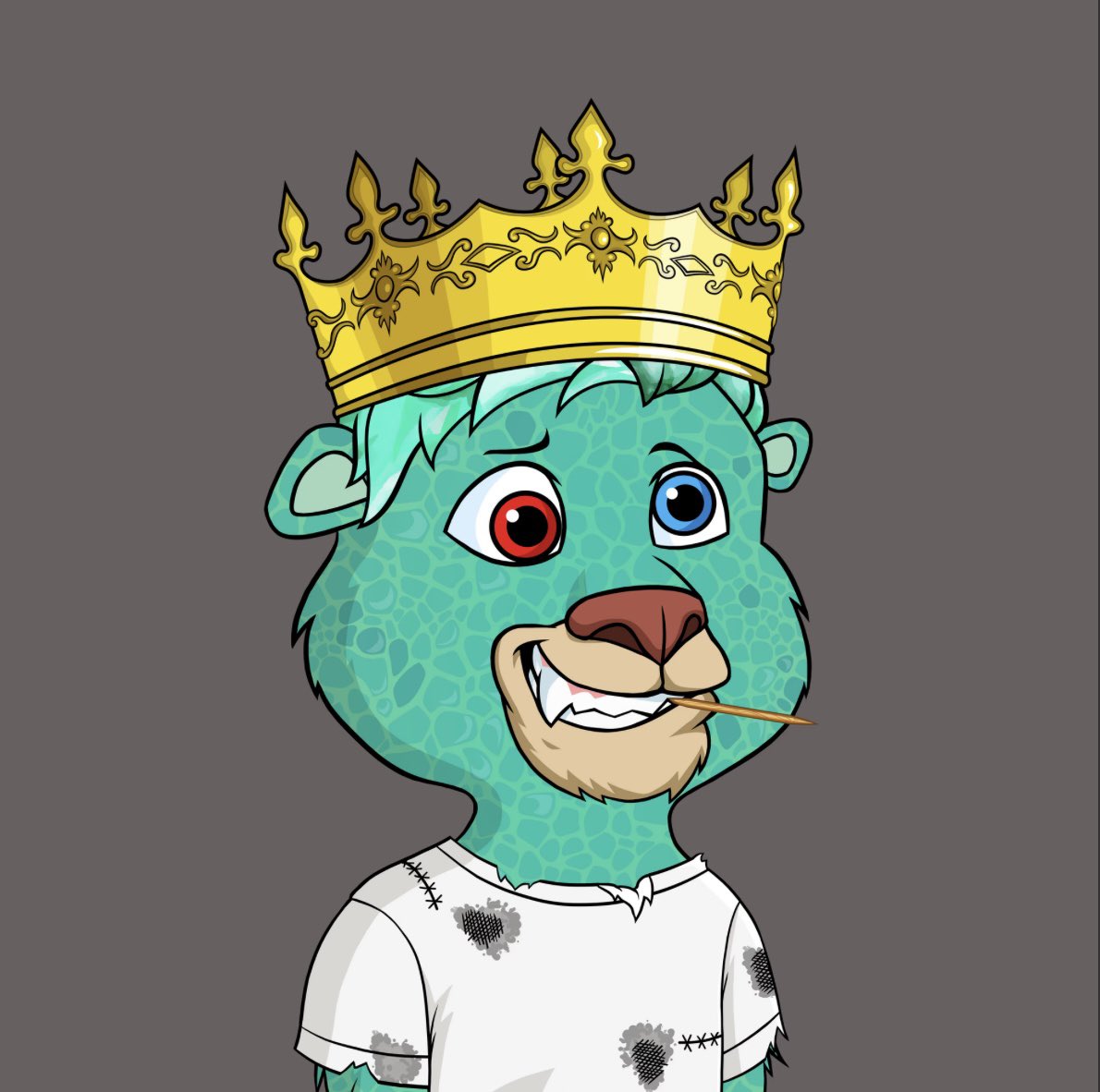 ArtWorldsNFT's tweet photo. On behalf of the @LazyLionsNFT #LazyScenes reveal, I decided to FINALLY become a true king with a 👑 …. And of course, had to finish the set!!! Next up, LAZY hat… #LazyLions #ROAR https://t.co/Ei8Lc7YYmR