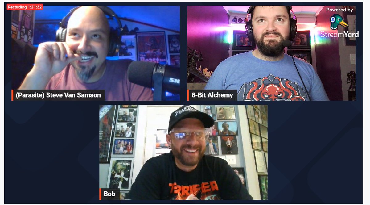 ridoctopus's tweet photo. Talking Horror tonight with Bob Mendell, Lead Acting Manager for Fear Town and Factory of Terror in MA!! Be sure to check out the episode of our podcast when it airs next week! https://t.co/joGMezh3rk https://t.co/ayGMHZDS3E