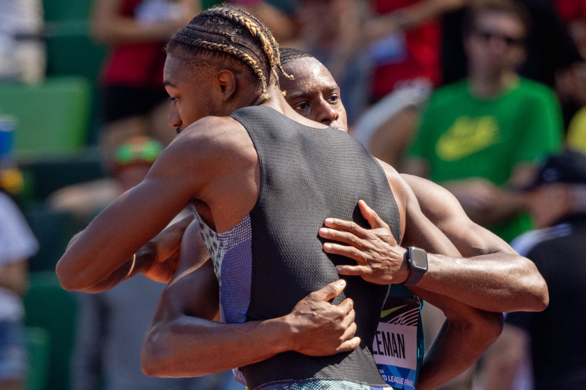 carldavaz's tweet photo. @timdrak3__ @LylesNoah A Pre Classic 100m hats-off to Noah Lyles and Christian Coleman. https://t.co/IMjvhIVs50