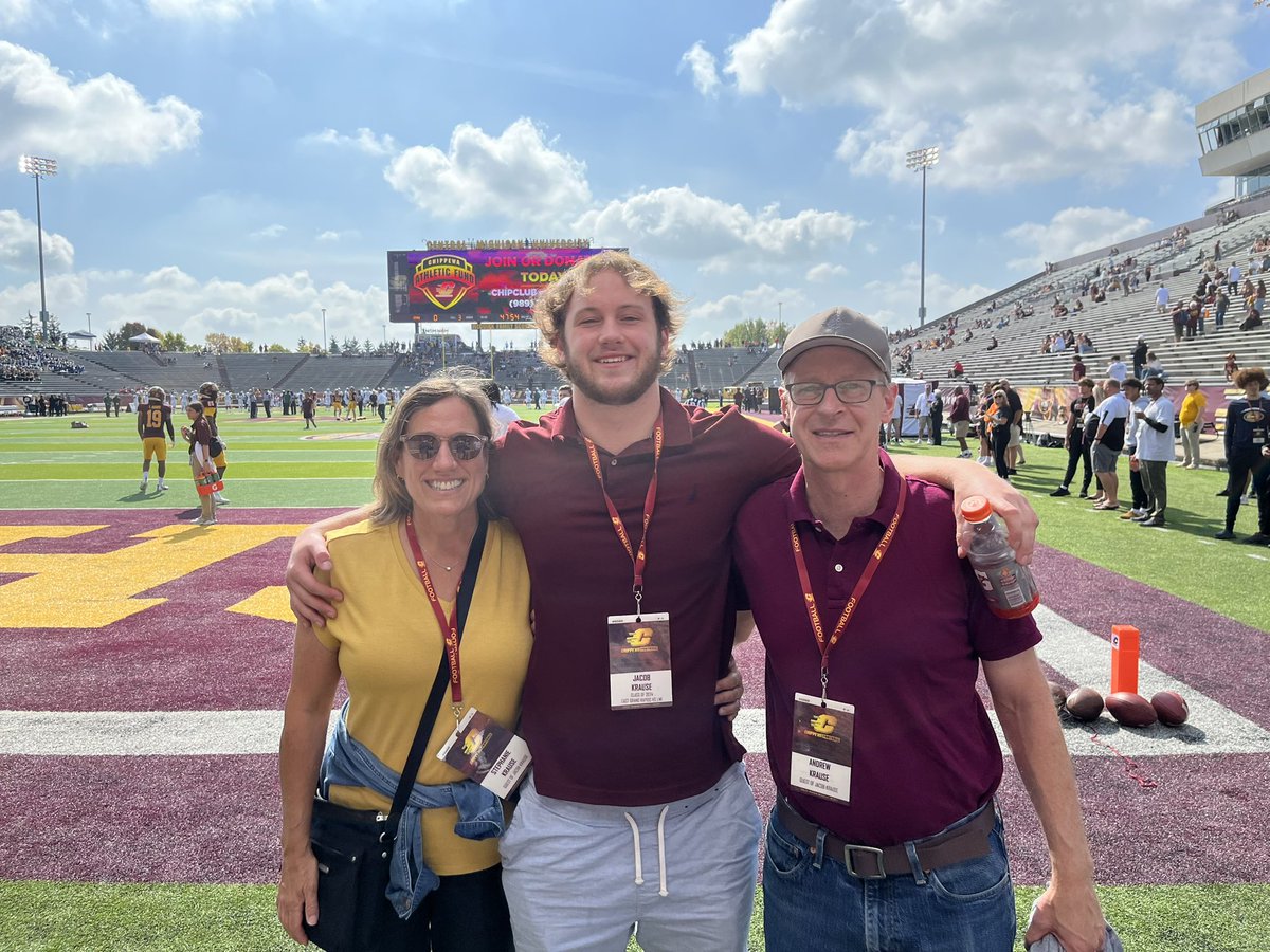 Had fun at the game day visit at CMU Saturday! <a href="/CMU_Football/">Central Michigan Football</a> <a href="/CoachMikeMcGee/">Michael McGee</a> <a href="/BrandonHintz4/">Brandon Hintz</a> <a href="/CoachMcElwain/">Jim McElwain</a> <a href="/EastGRFootball/">EGR Football</a> <a href="/coachshattuck/">Coach Shattuck</a> <a href="/CoachKyleMcHugh/">Kyle McHugh</a>
