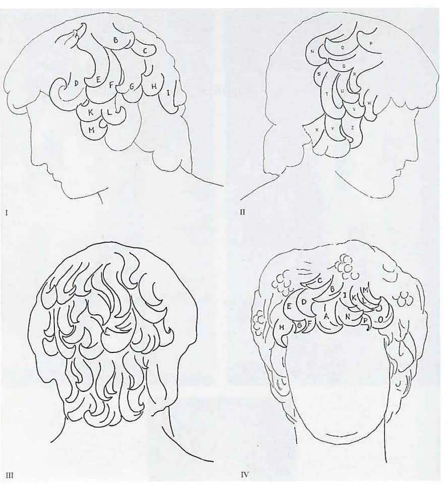 antinousgaygod's tweet photo. 🪷 #Hadrian clearly vetted many of the Antinous statues. Lips, nose, jaw line and curls conformed to stringent standards. Those pouting lips, those copious curls: It can only be #Antinous. Scholarly treatises have been written on the "Lock Scheme" of his hair! #lockscheme 🪷 https://t.co/cAZUqzDAjS