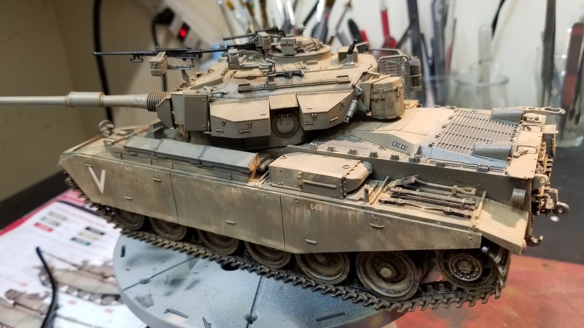 scan_steve's tweet photo. Amusing hobby Centurion shot Kal Gimel ready for a matt coat and then some more wear and tear. https://t.co/RnMGP16Tu5